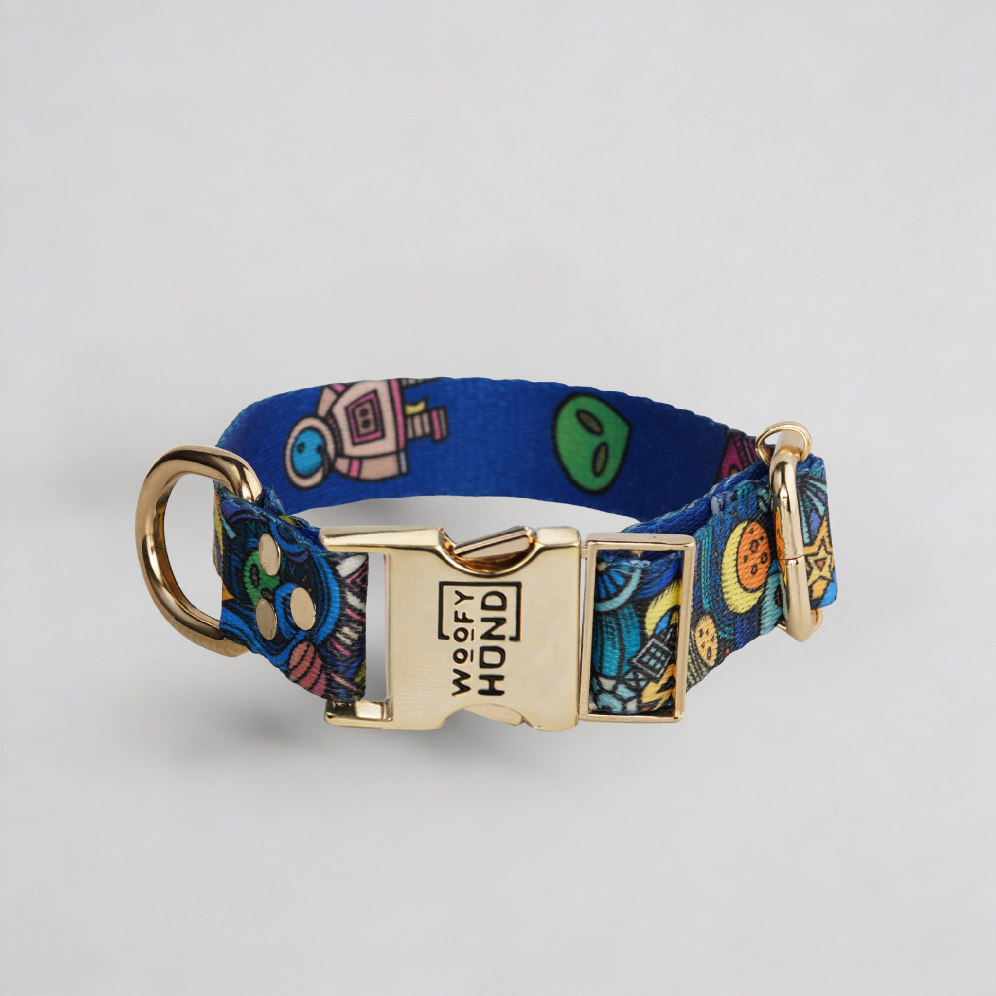 Galaxy Collar, Quick-Dry with Gold Details