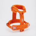 Teddy Harness Set in Orange, Sherpa-Soft for Winter