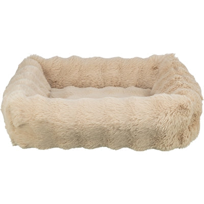 Elli Rectangular Bed, Soft Basket in Sand