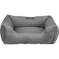 Marley Canvas Bed, Sturdy Everyday Basket in Grey